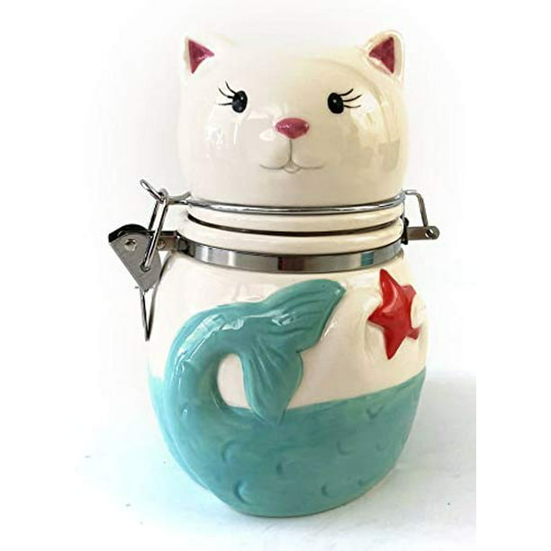 Tiger Purrr-Maid Hinged Ceramic Jar 